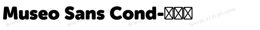 Museo Sans Cond字体转换